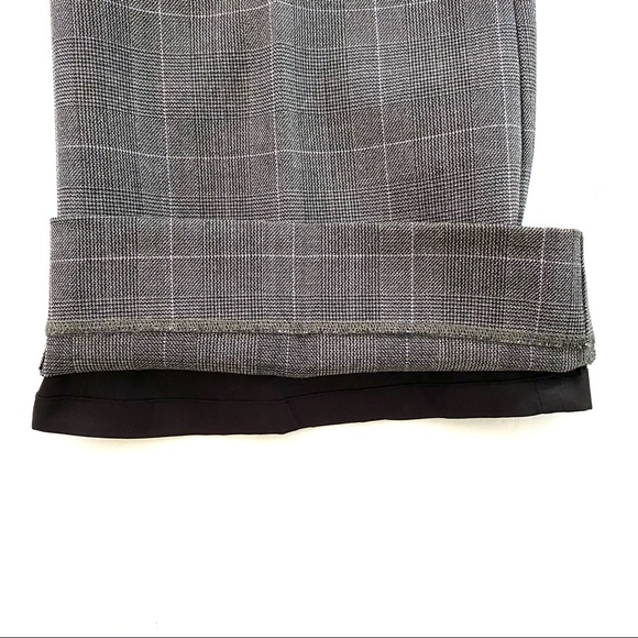 Express Windowpane Wool Trouser - Picture 3 of 3